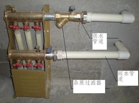 地暖分水器操作指南 为何六个红色小阀门都应保持开启